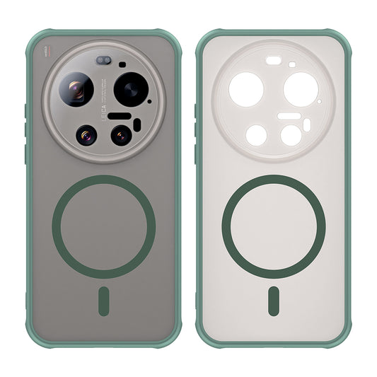 MagSafe-kotelo Xiaomi 17 Ultra -puhelimelle, Techsuit, HaloFrost II, Vihreä