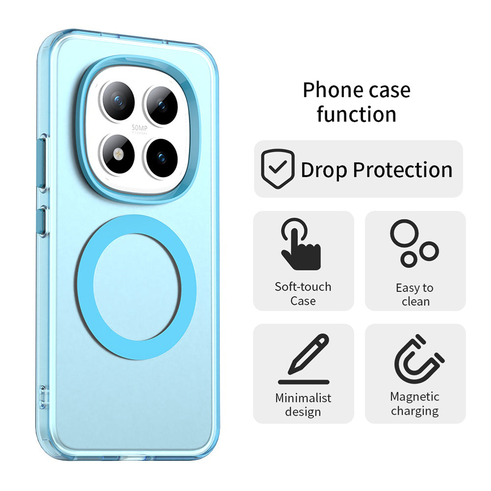 MagSafe-kotelo Xiaomi Poco M8 Pro / Redmi Note 15 Pro+ 5G, Techsuit, CandyCase, Sininen