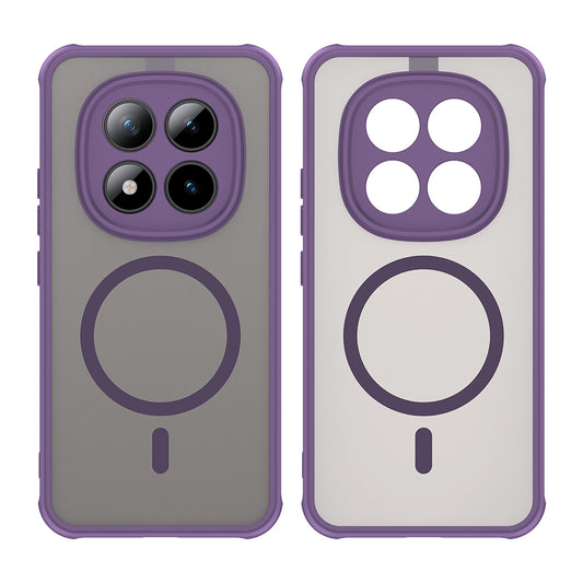 MagSafe-kotelo Xiaomi Poco M8 Pro / Redmi Note 15 Pro+ 5G, Techsuit, HaloFrost II, Violetti