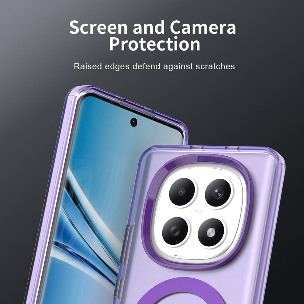 MagSafe-kotelo Xiaomi Poco M8 / Redmi Note 15 5G / Note 15 4G, Techsuit, CandyCase, Violetille