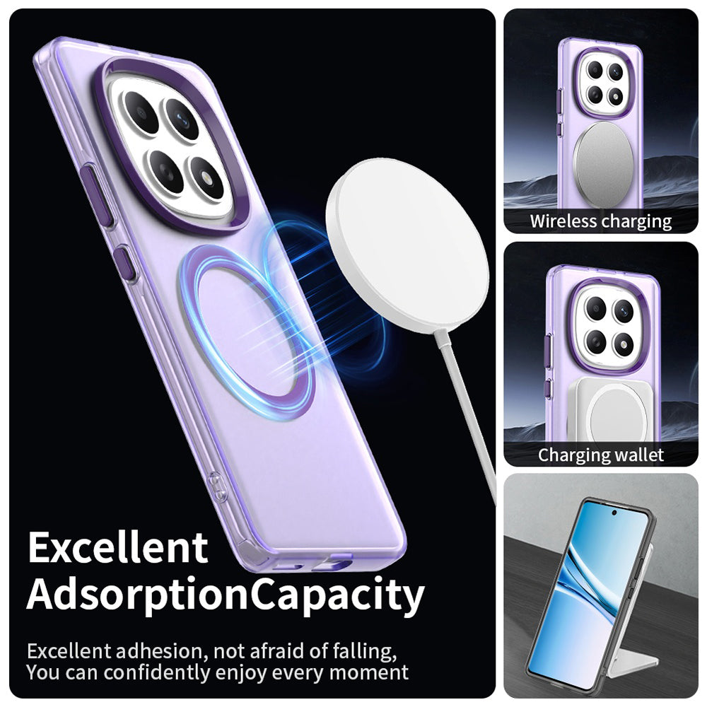MagSafe-kotelo Xiaomi Poco M8 / Redmi Note 15 5G / Note 15 4G, Techsuit, CandyCase, Violetille
