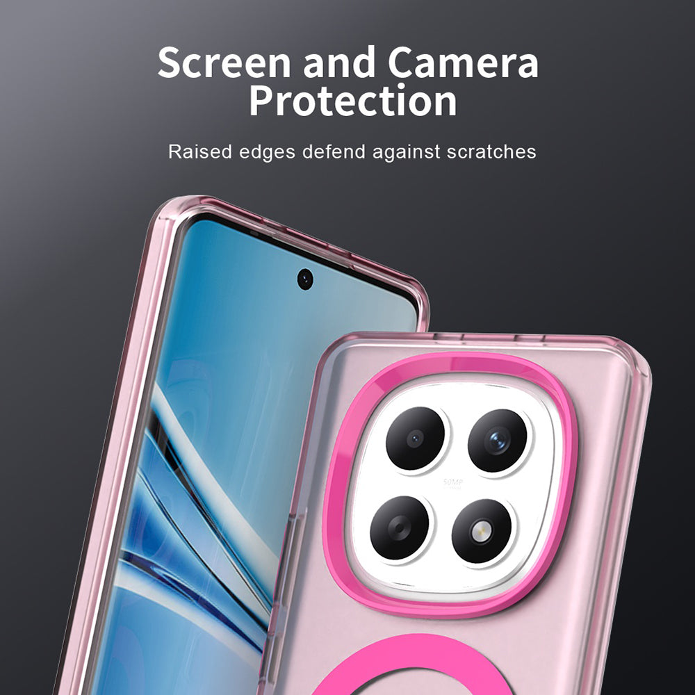 MagSafe-kotelo Xiaomi Poco M8 / Redmi Note 15 5G / Note 15 4G, Techsuit, CandyCase, Pinkki