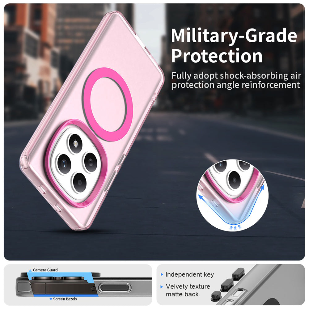 MagSafe-kotelo Xiaomi Poco M8 / Redmi Note 15 5G / Note 15 4G, Techsuit, CandyCase, Pinkki