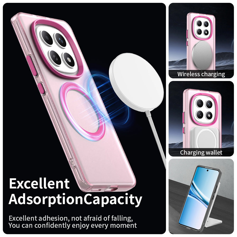 MagSafe-kotelo Xiaomi Poco M8 / Redmi Note 15 5G / Note 15 4G, Techsuit, CandyCase, Pinkki