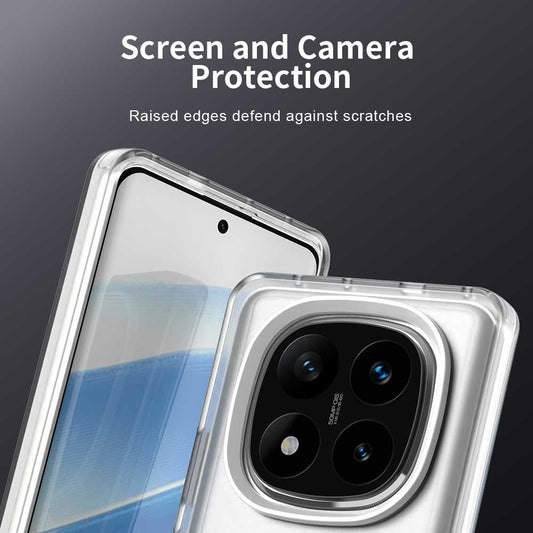 MagSafe-kuori Xiaomi Poco X7 / Redmi Note 14 Pro 5G:lle, Techsuit, CandyCase, Valkoinen