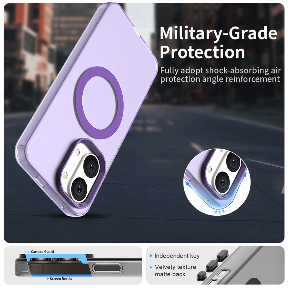 MagSafe-kuori Xiaomi Poco X8 Pro Maxille, Techsuit, CandyCase, Violetti