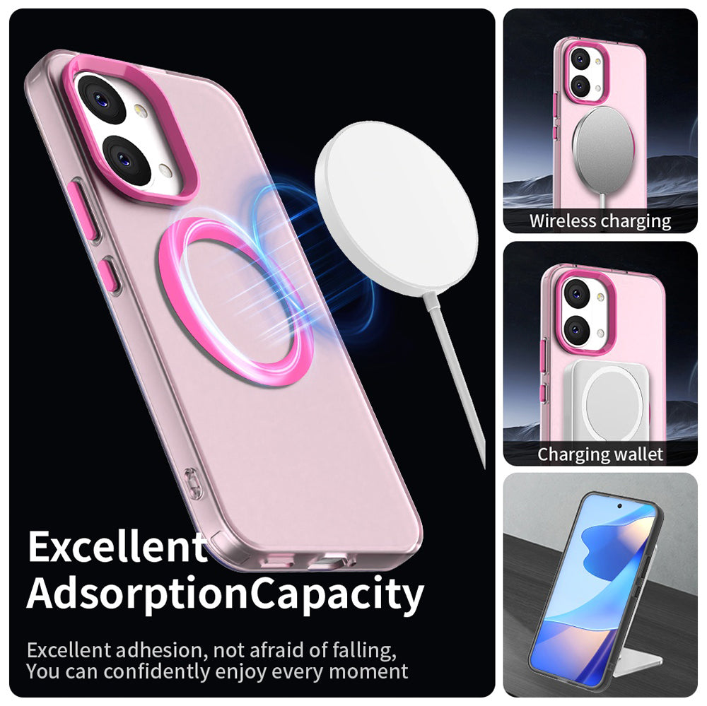 MagSafe-kuori Xiaomi Poco X8 Pro Maxille, Techsuit, CandyCase, Vaaleanpunainen