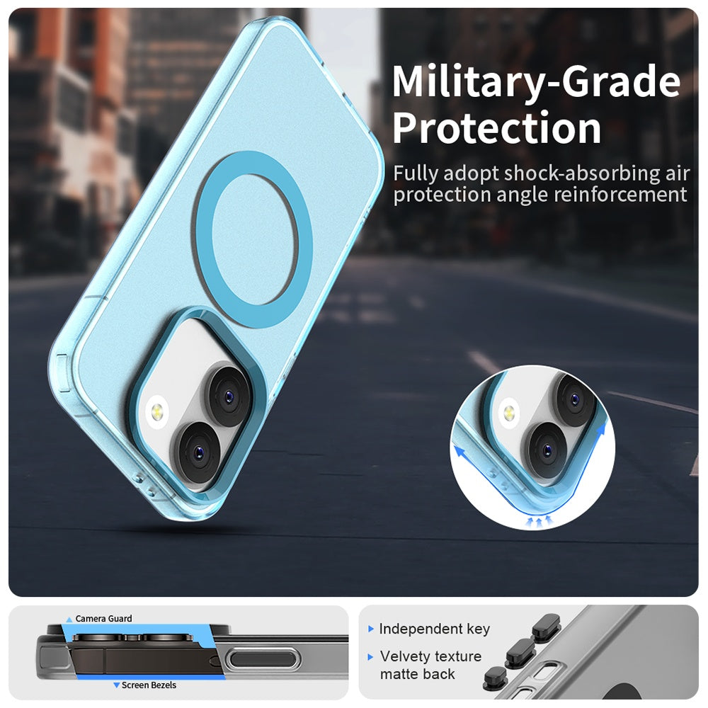 MagSafe-kuori Xiaomi Poco X8 Pro:lle, Techsuit, CandyCase, Sininen