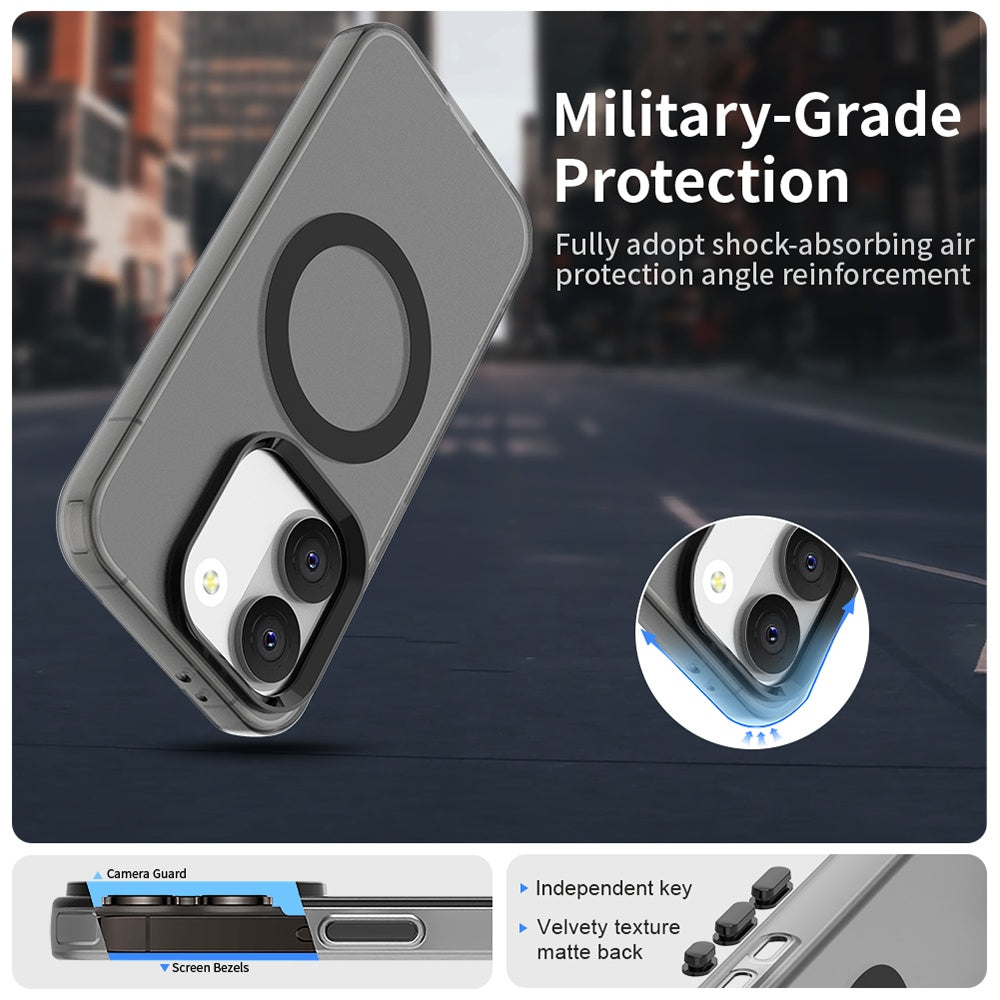 MagSafe-kuori Xiaomi Poco X8 Pro:lle, Techsuit, CandyCase, Musta