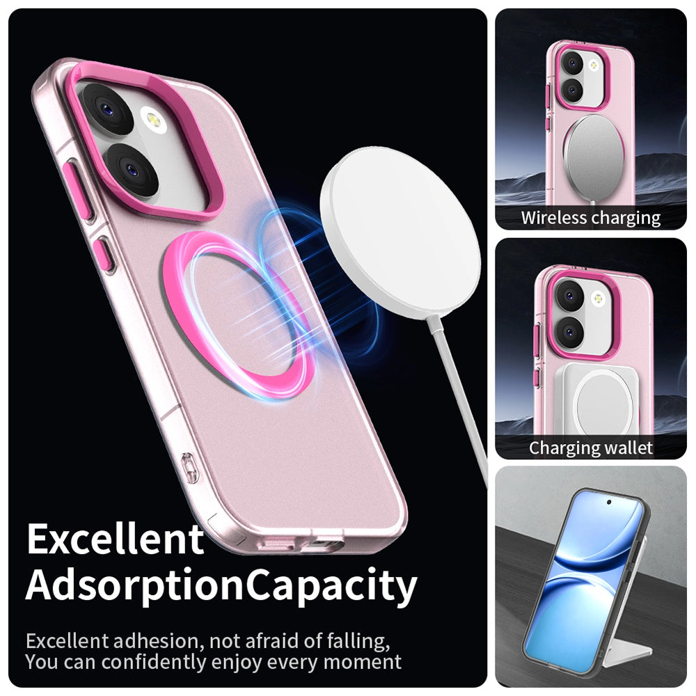 MagSafe-kuori Xiaomi Poco X8 Pro:lle, Techsuit, CandyCase, Vaaleanpunainen