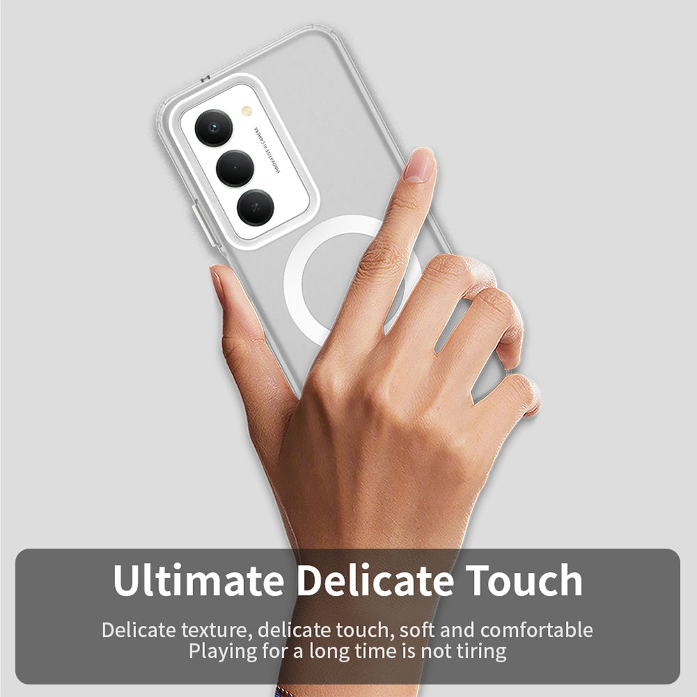 MagSafe-kotelo Xiaomi Redmi 15 5G / 15 4G:lle, Techsuit, CandyCase, Valkoinen