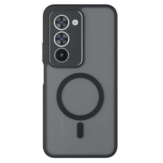 MagSafe-kotelo Xiaomi Redmi 15 5G / 15 4G:lle, Techsuit, PureFrost, Satinoitu Musta