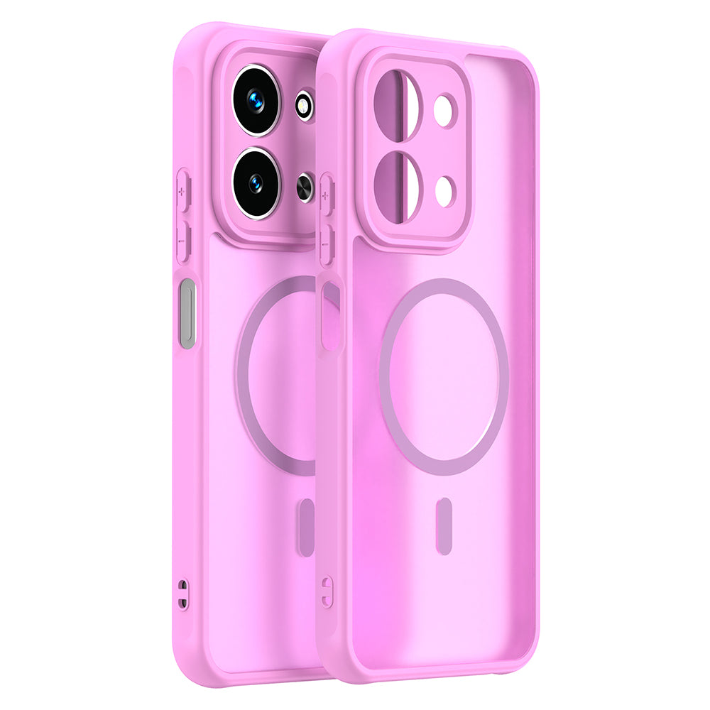 MagSafe-kotelo Xiaomi Redmi 15C 5G / 15C 4G:lle, Techsuit, HaloFrost II, Pinkki