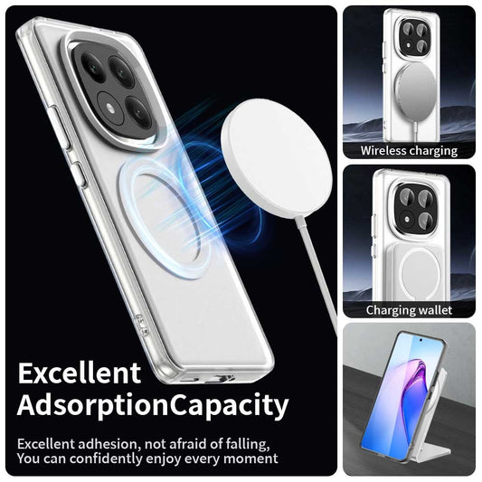 MagSafe-kuori Xiaomi Redmi Note 14 Pro+ 5G:lle, Techsuit, CandyCase, Valkoinen