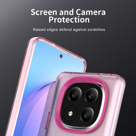 MagSafe-kuori Xiaomi Redmi Note 14 Pro+ 5G:lle, Techsuit, CandyCase, Vaaleanpunainen