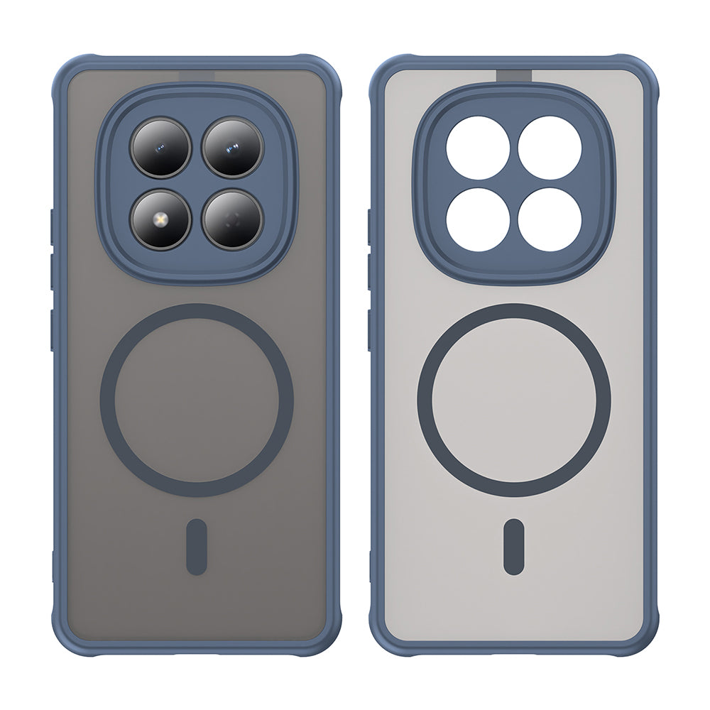 MagSafe-kotelo Xiaomi Redmi Note 15 Pro 4G:lle, Techsuit, HaloFrost II, Tummansininen