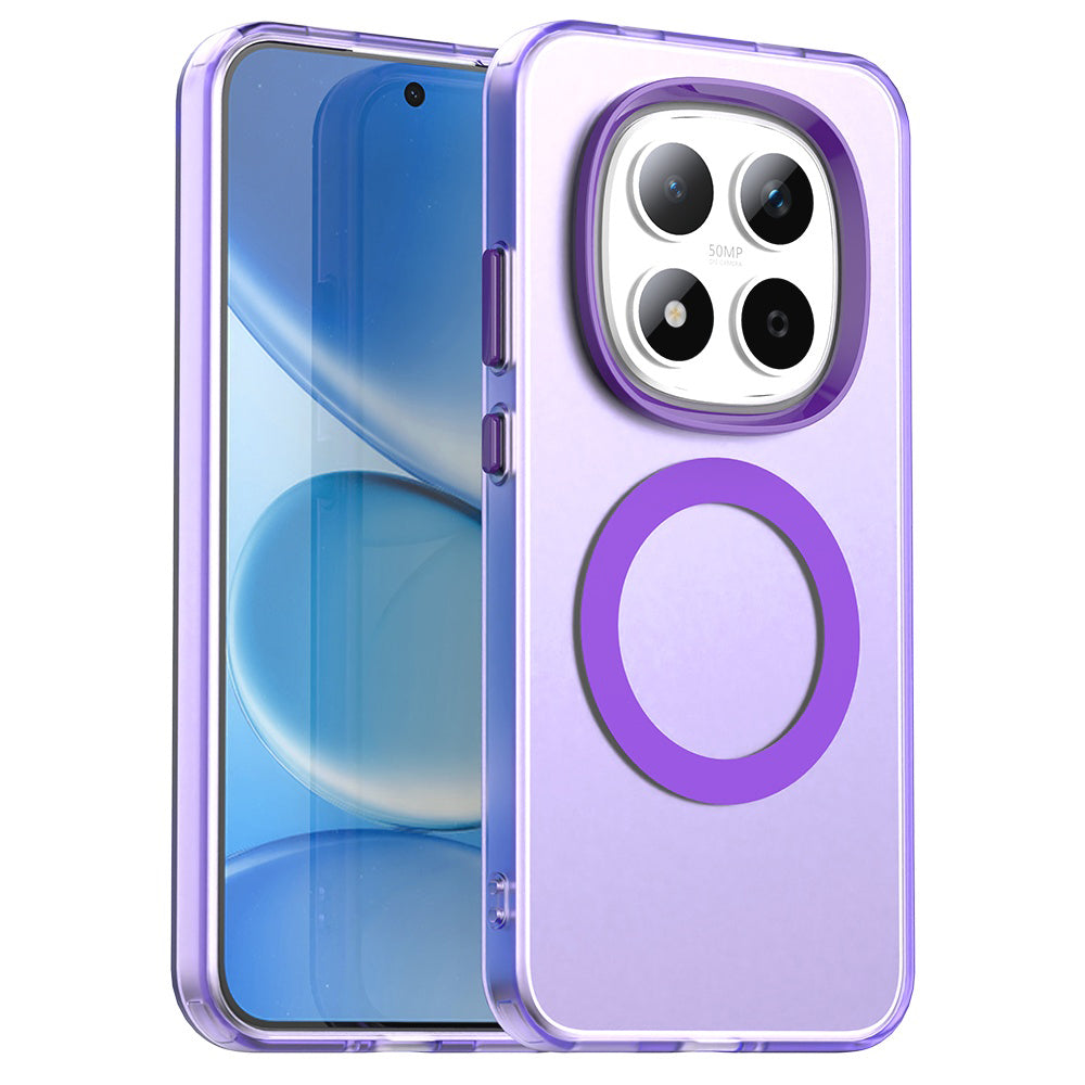 MagSafe-kotelo Xiaomi Redmi Note 15 Pro 5G:lle, Techsuit, CandyCase, Violetti