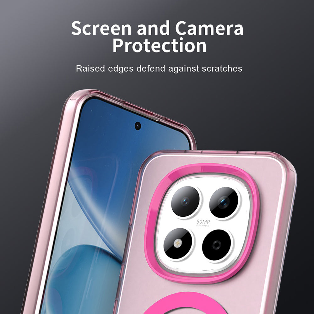 MagSafe-kotelo Xiaomi Redmi Note 15 Pro 5G:lle, Techsuit, CandyCase, Pinkki