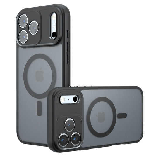 MagSafe Case for Apple iPhone 17 Pro Max, Techsuit, PureFrost, Black