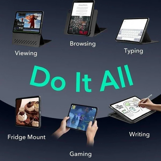 Kuori Apple iPadille (2025) / (2022), ESR, Shift, Musta, Uudelleenpakattu