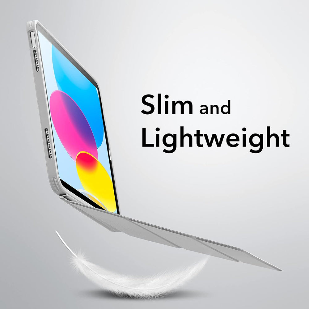 Suojakotelo Apple iPadille (2025) / (2022), ESR, Ascend Hybrid, Harmaa