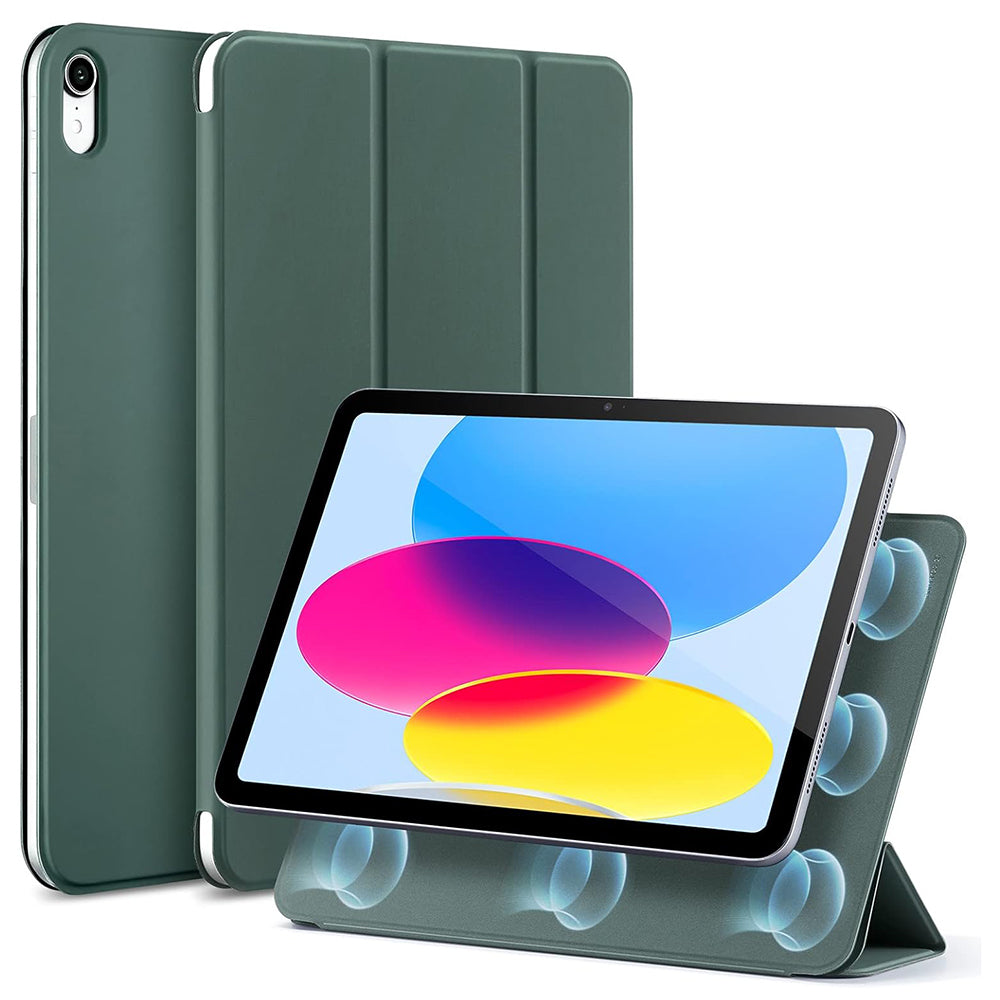 Suojakotelo Apple iPadille (2025) / (2022), ESR, Rebound, Satinoitu Vihreä