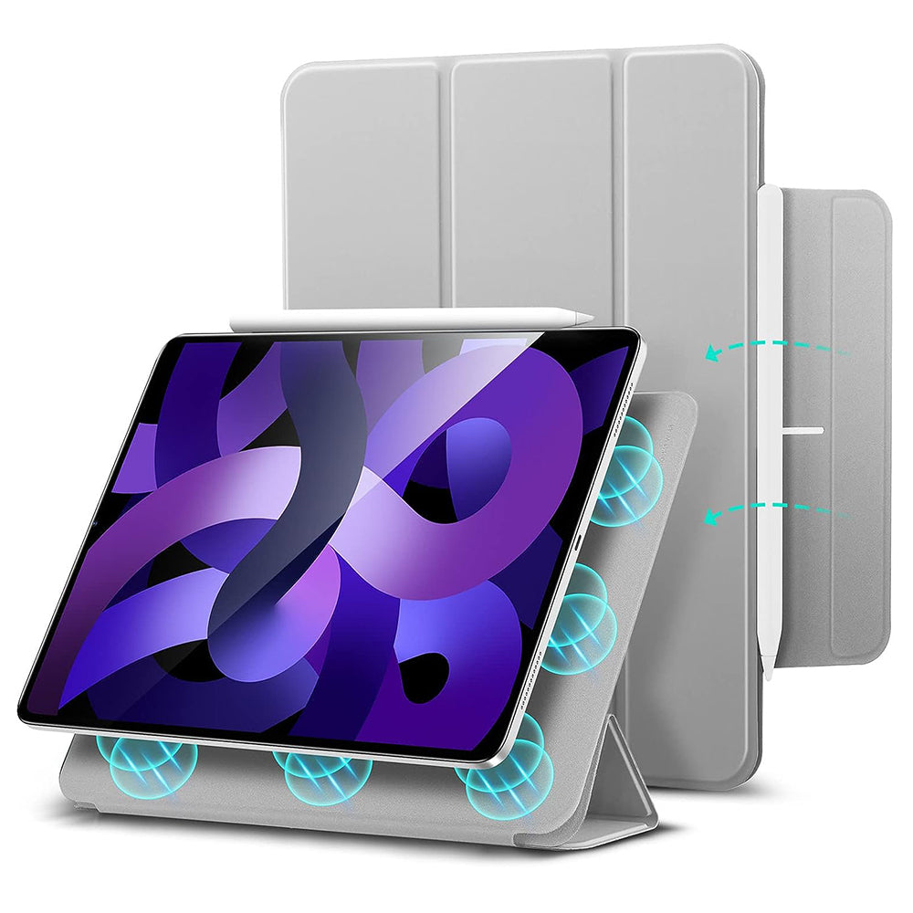 Suojakotelo Apple iPad Air 11:lle (2024) / Air (2022) / Air (2020) / Pro 11 (2018), ESR, Rebound, Harmaa