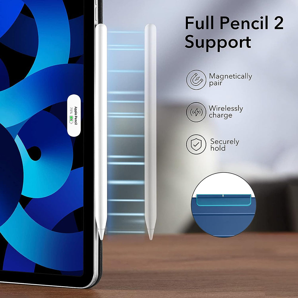 Kuori Apple iPad Air 11 (2024) / Air (2022) / Air (2020) / Pro 11 (2018), ESR, Rebound, Musta