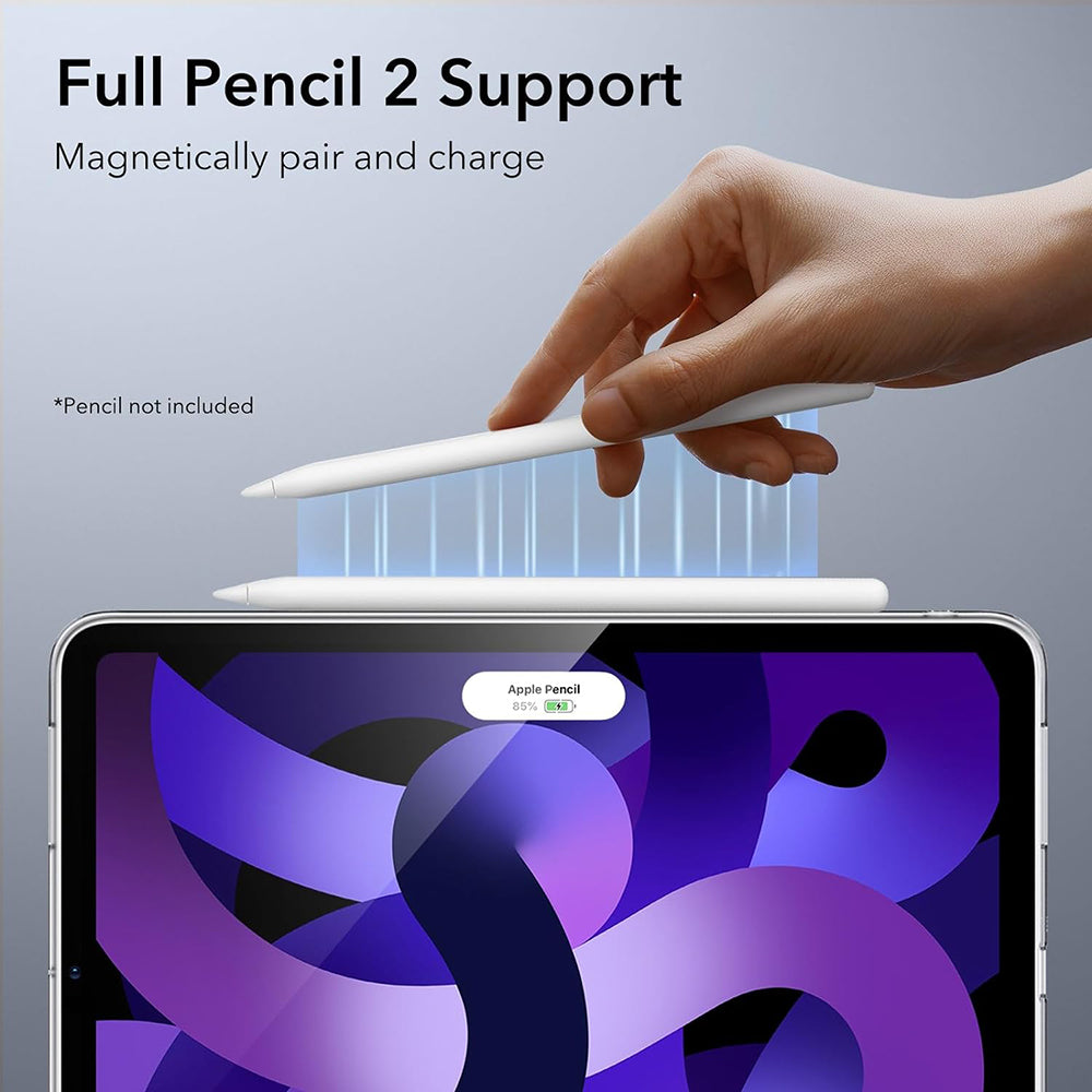 Kuori Apple iPad Air 11 (2026) / iPad Air 11 (2025) / Air 11 (2024) / Air (2022) / Air (2020), ESR, Project Zero, Musta satiini