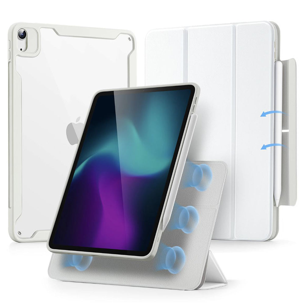 Kuori Apple iPad Air 11 (2026) / iPad Air 11 (2025) / Air 11 (2024) / Air (2022) / Air (2020), ESR, Rebound Hybrid, Valkoinen