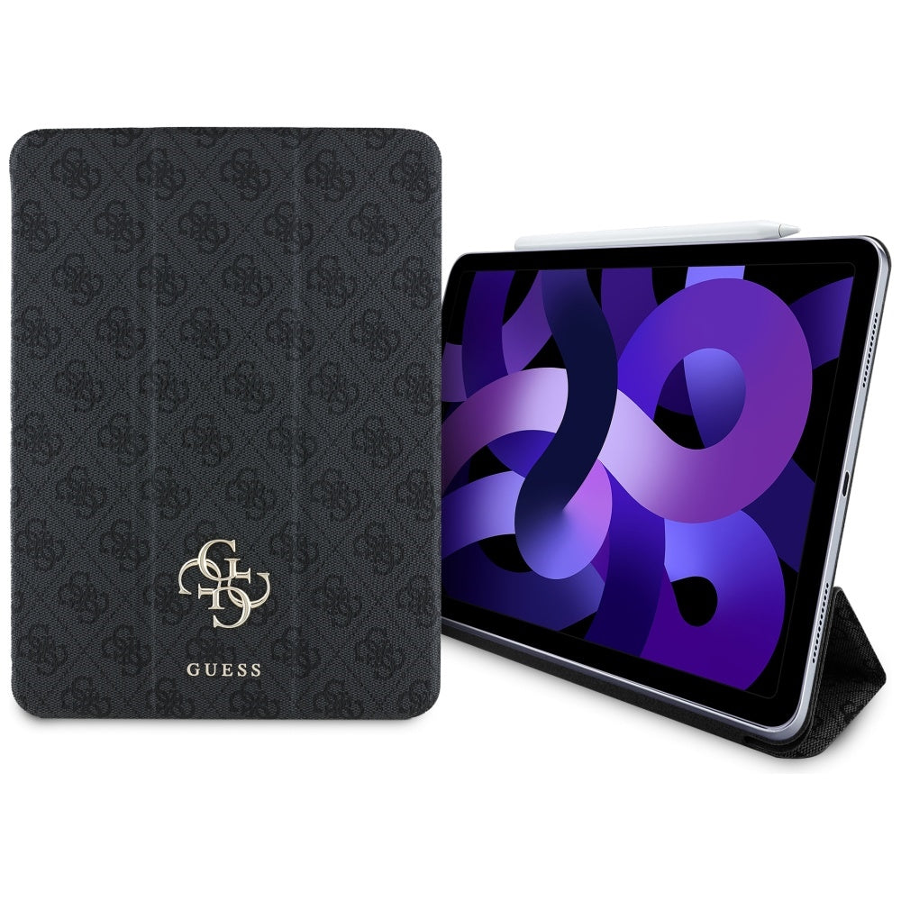 Kuori Apple iPad Air 11 (2026) / iPad Air 11 (2025) / Air 11 (2024), Guess, 4G Iso Logo, Musta