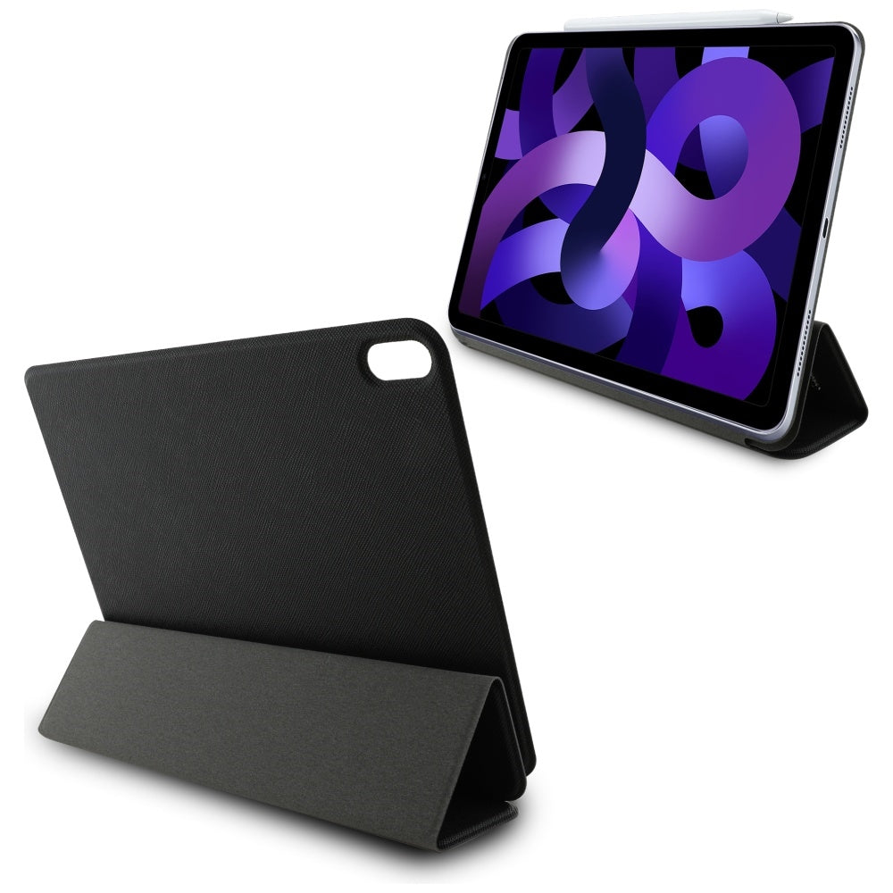 Suojakotelo Apple iPad Air 11 (2025) / Air 11 (2024), Karl Lagerfeld, Saffiano Karl & Choupette, Musta