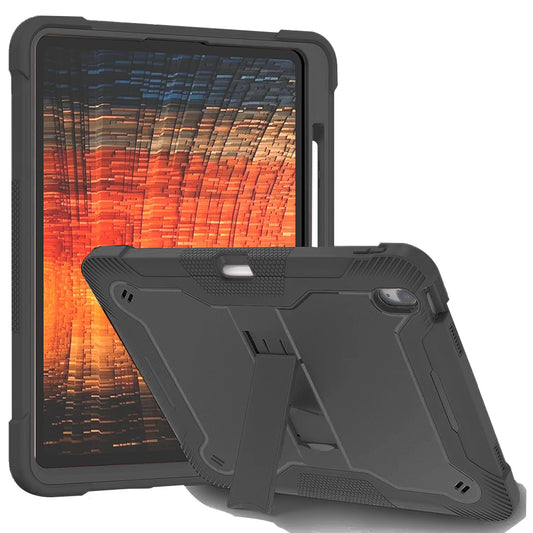 Kuori Apple iPad Air 13 (2026) / Air 13 (2025) / Air 13 (2024), Techsuit, Rugged TabShell, Musta