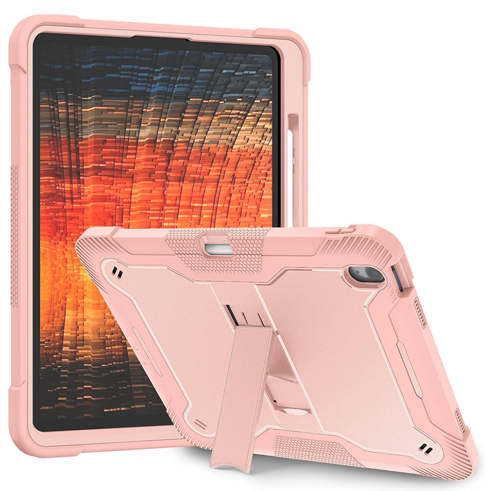 Kuori Apple iPad Air 13 (2026) / Air 13 (2025) / Air 13 (2024), Techsuit, Rugged TabShell, Vaaleanpunainen