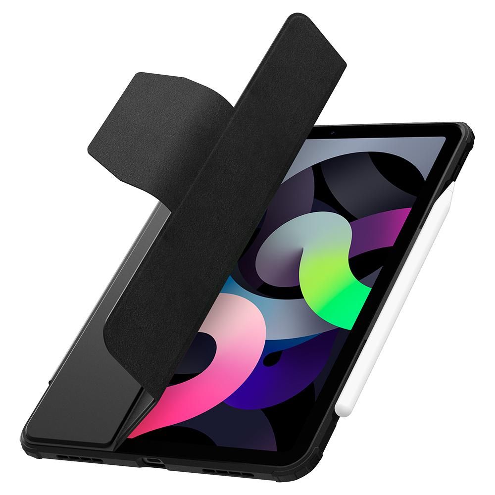 Suojakotelo Apple iPad Air (2022) / Air (2020), Spigen, Ultra Hybrid Pro, Musta