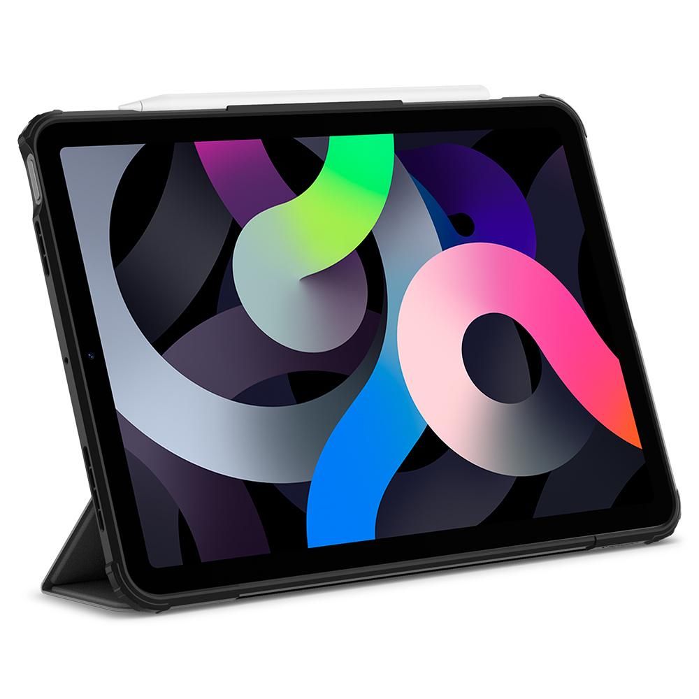 Suojakotelo Apple iPad Air (2022) / Air (2020), Spigen, Ultra Hybrid Pro, Musta