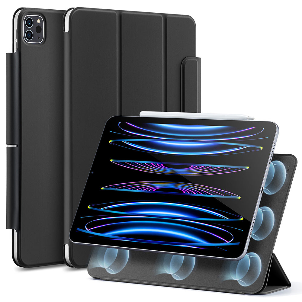 Suojakotelo Apple iPad Pro 11 (2022) / Pro 11 (2021) / Pro 11 (2020) / Pro 11 (2018), ESR, Rebound, Musta