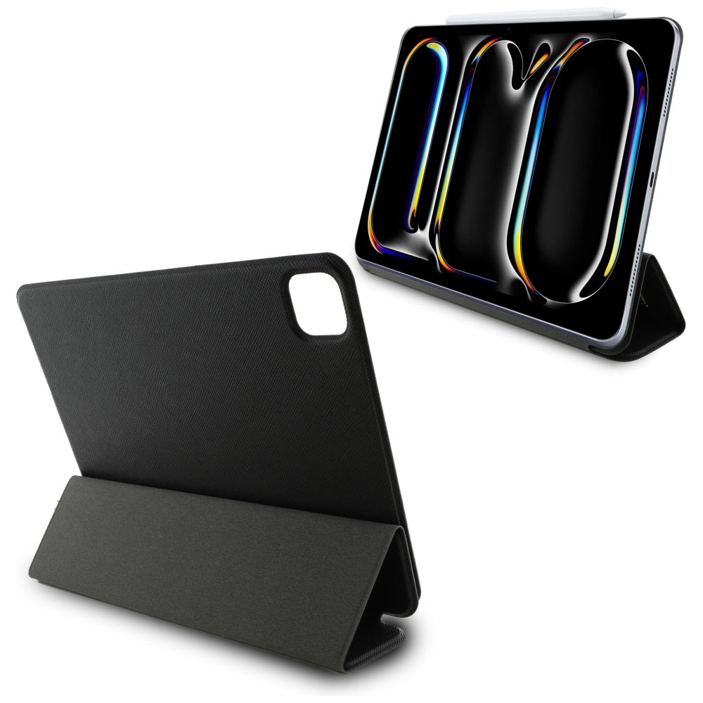 Suojakotelo Apple iPad Pro 11:lle (2024), Karl Lagerfeld, Saffiano Karl & Choupette, Musta