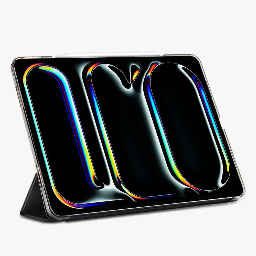 Kuori Apple iPad Pro 11 (2024), Spigen, Smart Fold, Musta ACS07025