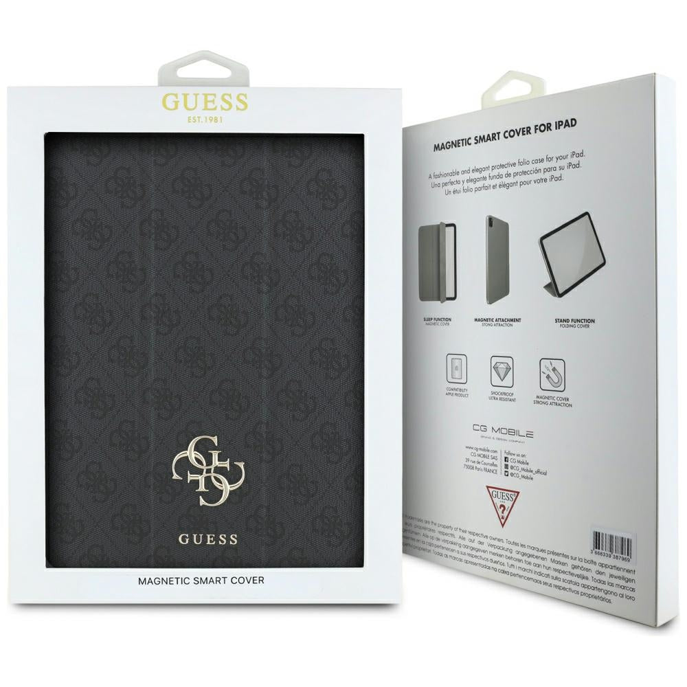 Suojakotelo Apple iPad Pro 13:lle (2024), Guess, 4G Big Logo, Musta