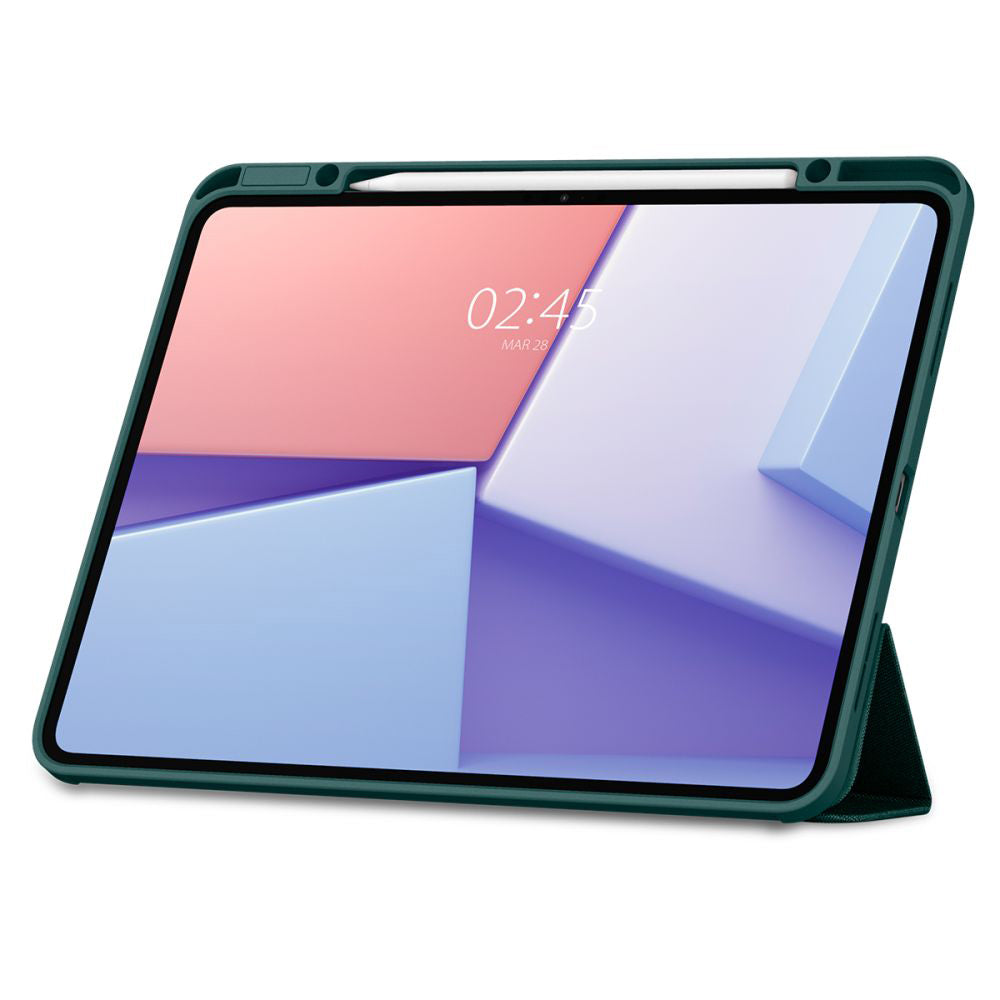 Suojakotelo Apple iPad Pro 13 (2024), Spigen, Urban Fit, Vihreä ACS07763