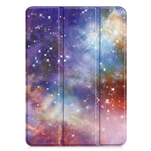 Kuori Apple iPad Pro 13 (2024) -laitteelle, Techsuit, FoldPro Galaxy, monivärinen