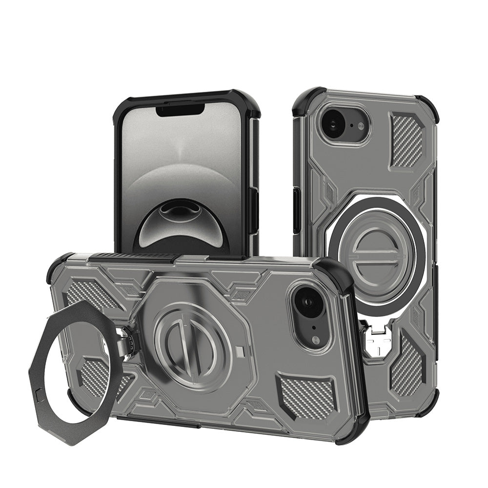 Kuori Apple iPhone 17e / 16e:lle, Techsuit, Carbon Shield Pro, Savu