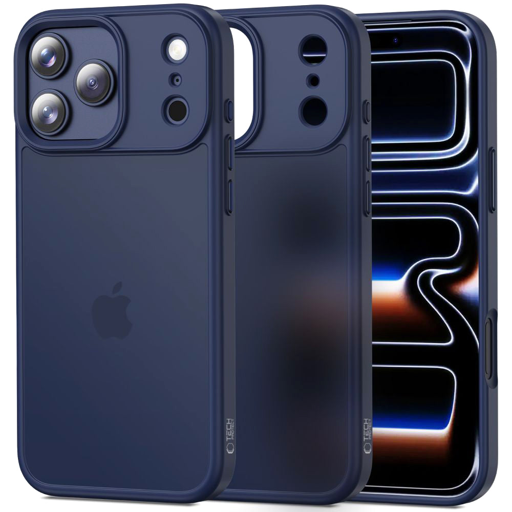 Suojakotelo Apple iPhone 17 Pro Max:lle, Tech-Protect, Magmat, Matta Tummansininen