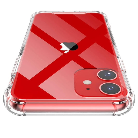 Kuori Apple iPhone 11:lle, Techsuit, Iskunkestävä Kirkas, Läpinäkyvä