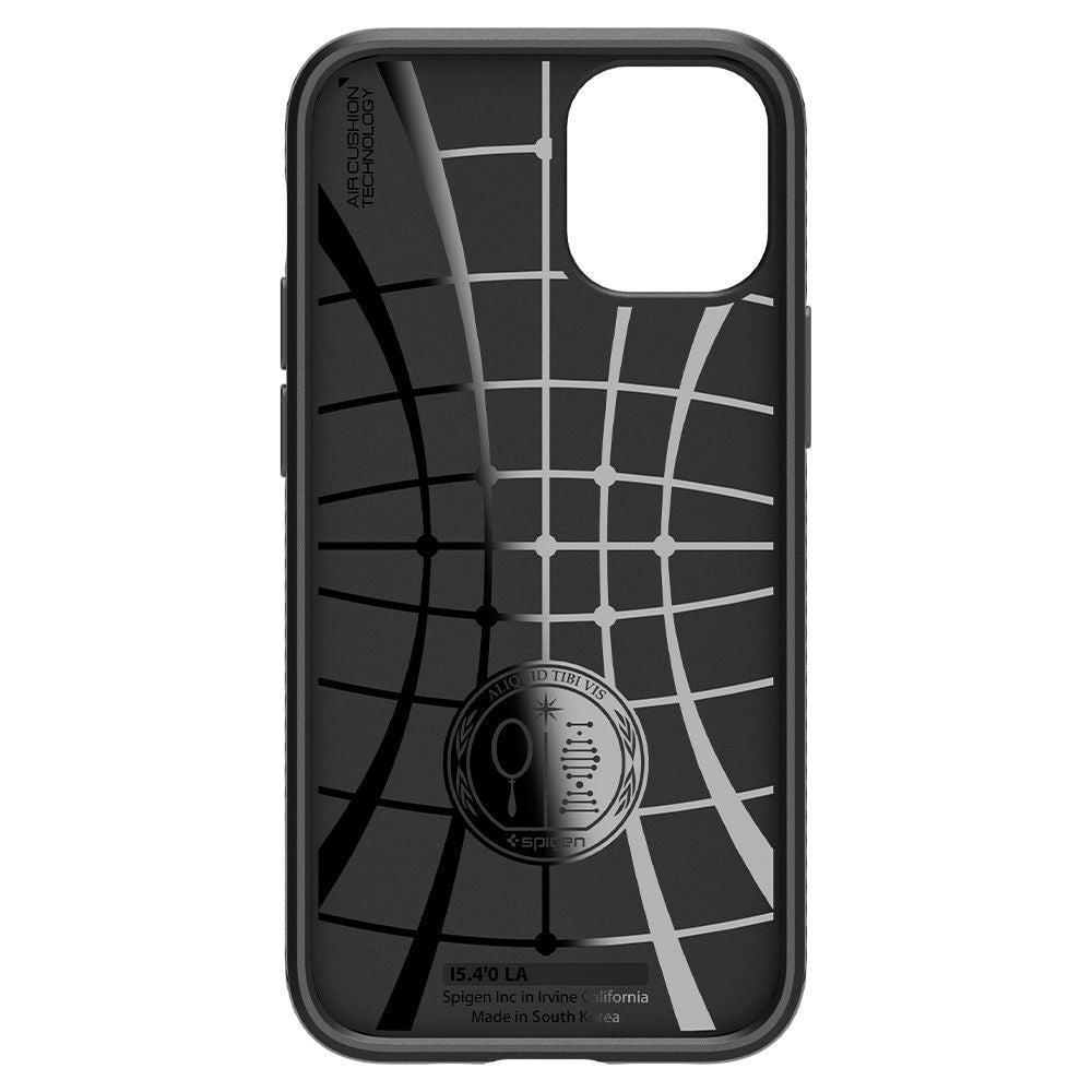 Case for Apple iPhone 12 / 12 Pro, Spigen, Liquid Air, Black ACS01701