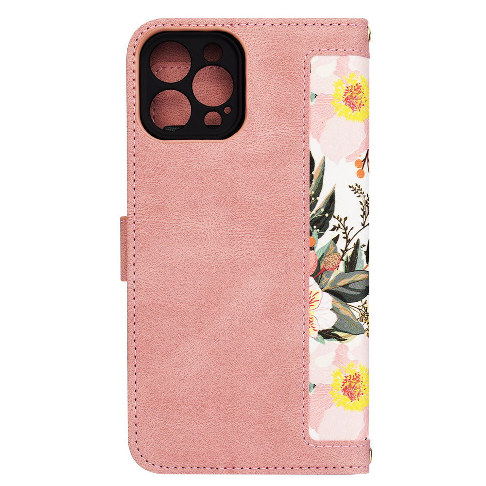 Kuori Apple iPhone 12 Pro Maxille, Techsuit, FlipCraft, Vaaleanpunainen