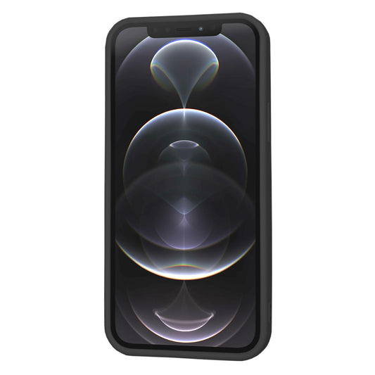 Kuori Apple iPhone 12 Pro:lle, Techsuit, SoftFlex, Musta