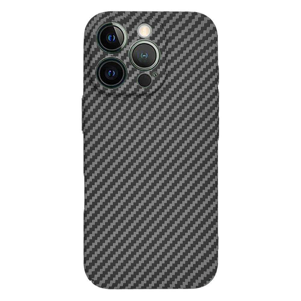 Kotelo Apple iPhone 13 Prolle, Techsuit, Carbonite FiberShell, Musta