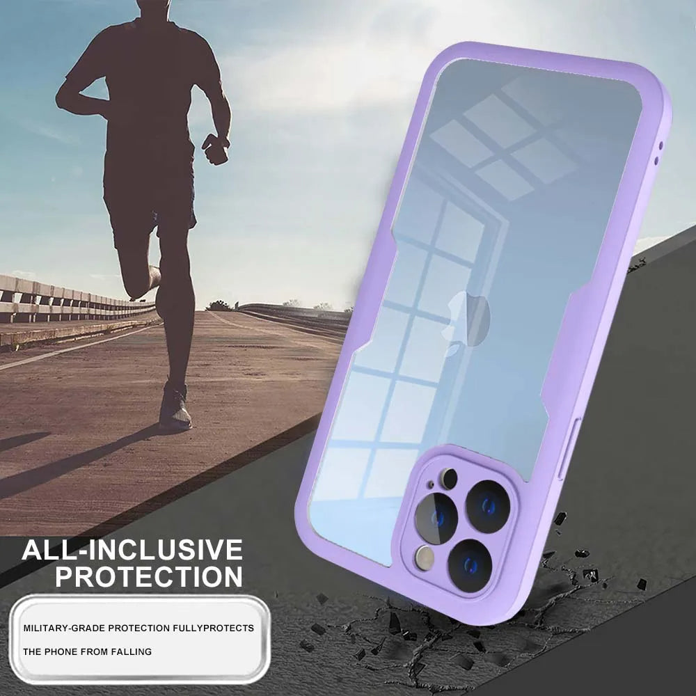 Kuori Apple iPhone 13 Pro:lle, Techsuit, ColorVerse 360, Vaaleanpunainen